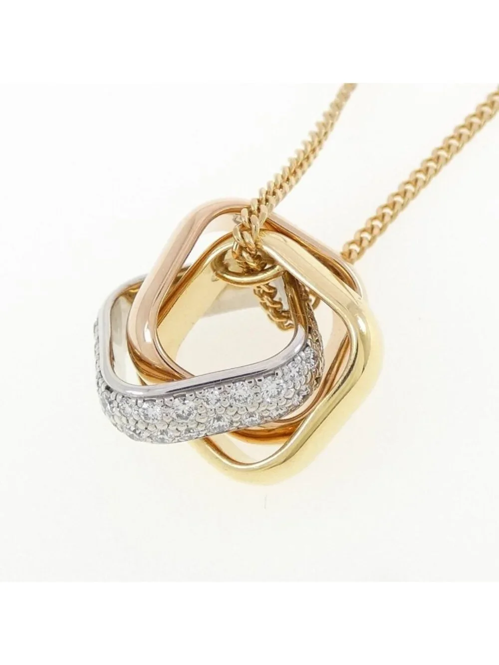 Cartier Trinity Necklace Pink
